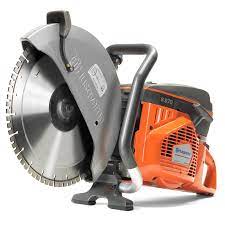 Husqvarna K970 power cutter saw for professional cutting tasks.